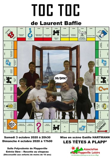 Les Têtes à Plapp' : troupe de théâtre amateur de Plappeville en Moselle