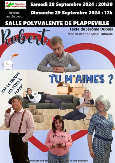 Les Têtes à Plapp' : troupe de théâtre amateur de Plappeville en Moselle