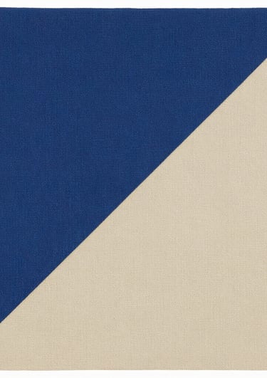 blue and yellow textile