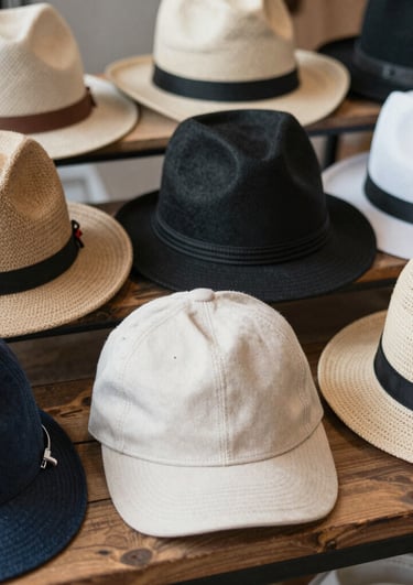 A collection of travel essentials including suitcases, toallas, and thermos neatly arranged.