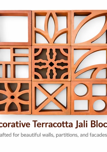 Terracotta Clay Jali Bricks & Blocks