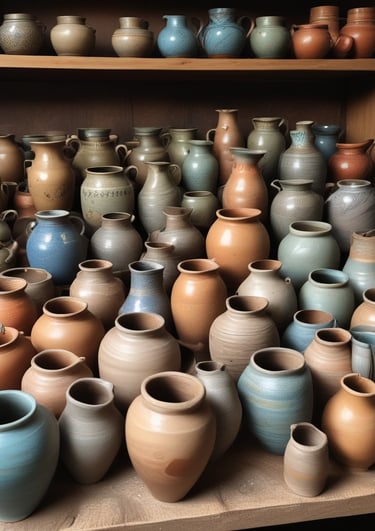 A collection of fossils