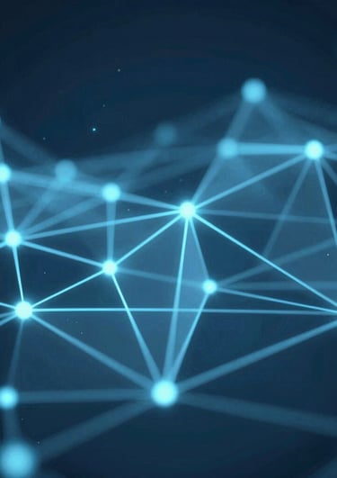 A vibrant workspace with a laptop displaying AI coding and digital design tools.