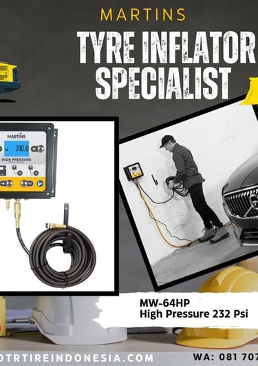 Martins MW-64HP Automatic Tire Inflator