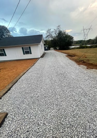 Gravel Driveway Installation