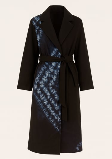Sofatie Indigo Coat in bold blue tones