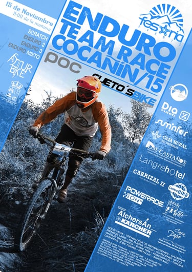 cartel Enduro Team Race Cocañín 2015