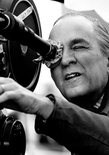 ingmar bergman on set by jacob forsell
