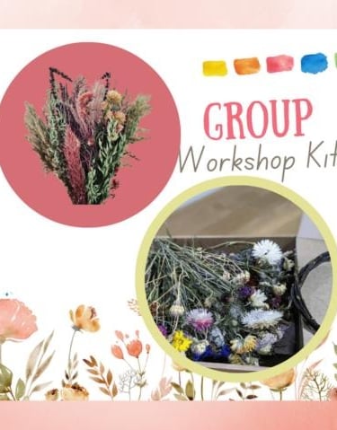 Dried Flower Wreath Kit
