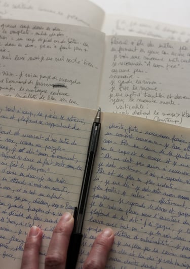 karine-nguyen-van-tham-carnets de bords des rêves et états de transes, artiste chercheuse