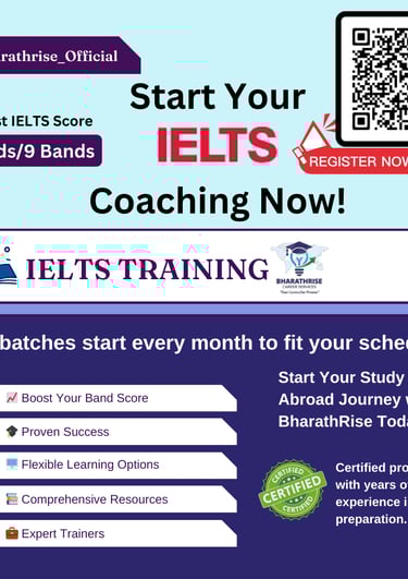 IELTS coaching by Bharathrise