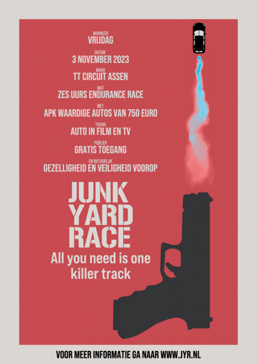 a poster of a gun gun with a gun in the background