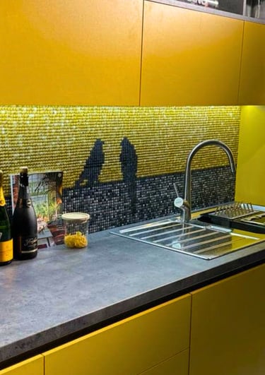 Mosaik für die Küche