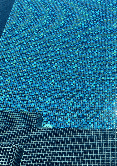 Mosaik für den Pool