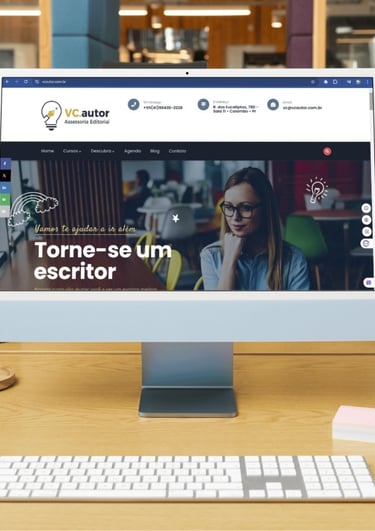 Assessoria Editorial - nosso site da VCautor