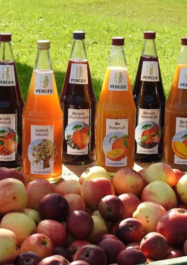 Peger Fruchsaft und Schorlen aus Breitbrunn