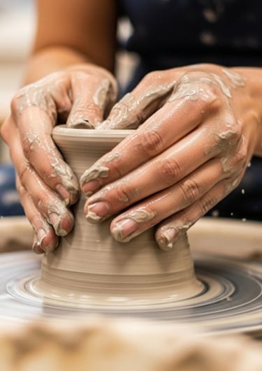 clay fairy ceramics pottery classes