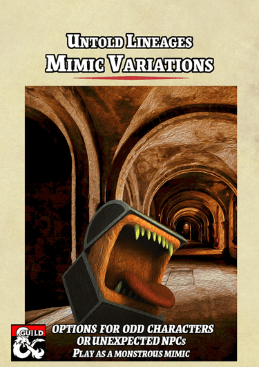 Untold Lineages Mimic Variations Cover