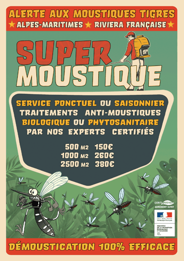 SuperMoustique – spécialiste de la lutte anti-vectorielle