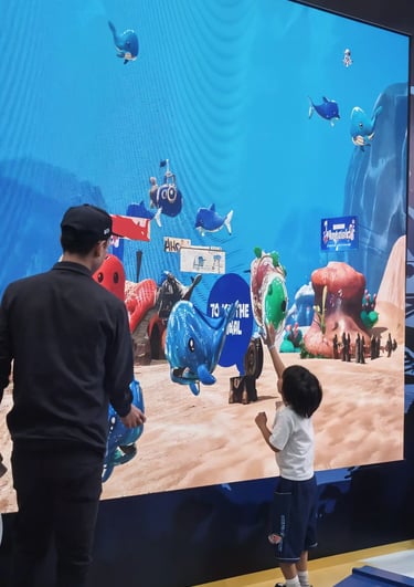 Interactive touch wall for museums, events & exhibitions