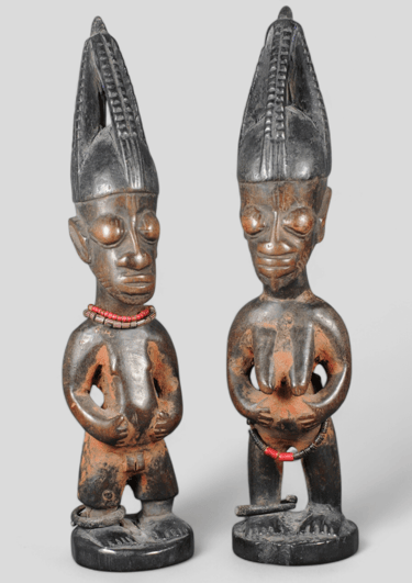 ibeji master of owu shango sango shrine ibedji twin jumeaux yoruba nigeria