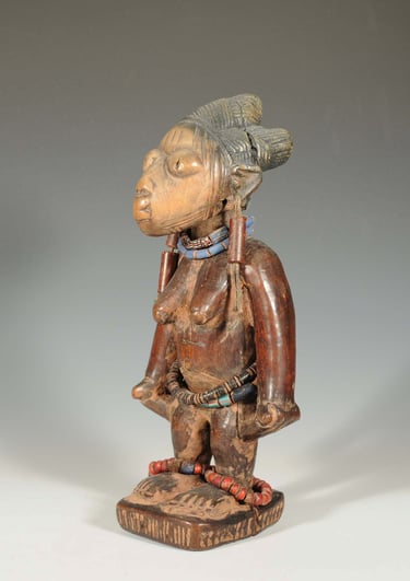 ibeji frederic hanley english agnglais collector collectionneur ibedji twin jumeau nigeria yoruba