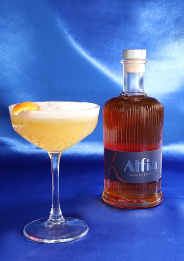 Alfia Belgian Bitter Sour Cocktail
