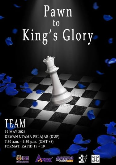 USM 30th Chess Open Tournament 2024. Penang Chess Tournaments. Catur Malaysia
