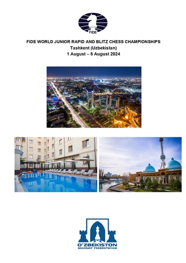 FIDE Chess World Junior Rapid & Blitz Championships 2024. Uzbekistan Chess