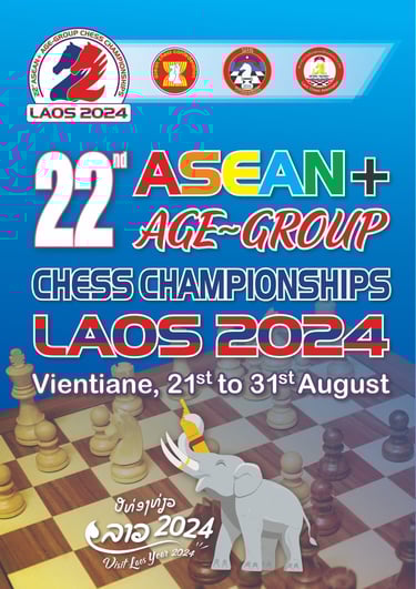 22nd ASEAN+ Age-Group Chess Championships Laos 2024
