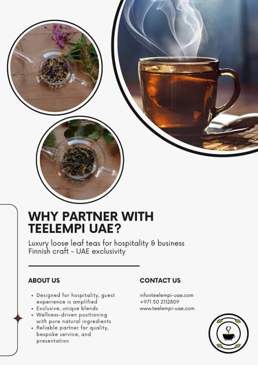 a cup of tea with a cup of tea and a spoon, Why choose Teelempi teas?