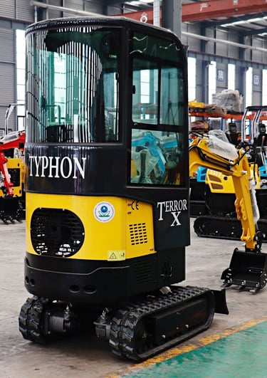 mini excavators on sale at Tiny Excavator
