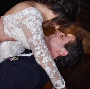 Mekhael Srour and Samar Kal Youssef first dance