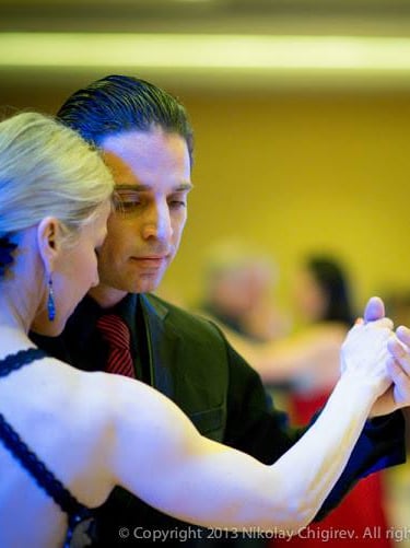 Mekhael Srour and Martha Slater Argentine Tango