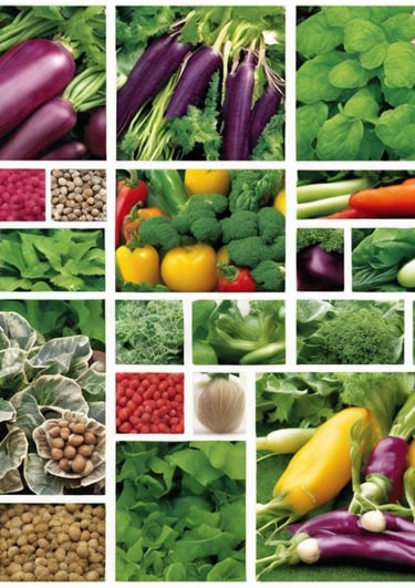 Images of Herb and vegetalbe garde seeds