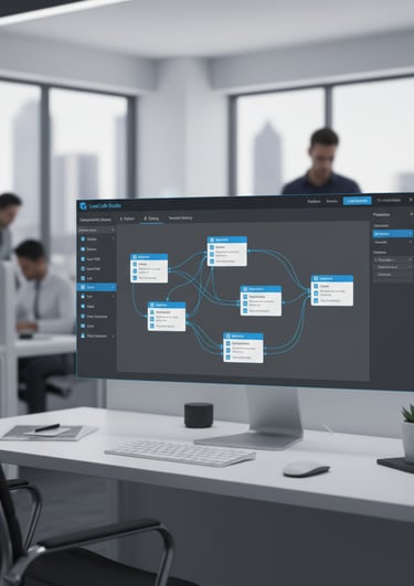 modern low-code visual programming environment