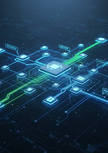 Network connectivity visualization, systems integration concept