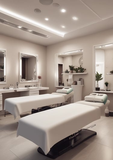 An engaging image of a beauty training session.