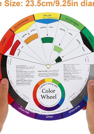 roue chromatique aide validation et selection couleurs pour evenements type mariage bapteme anniv