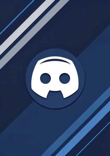 An image with the Discord logo for visitors to contact Alan Longo on Discord.