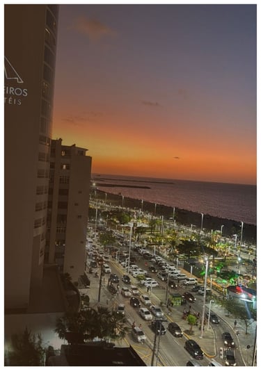massagem beira mar