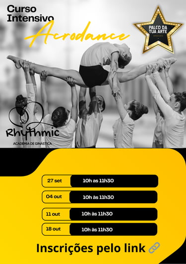 Cartaz - Curso Intensivo Acrodance