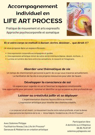 Accompagnement individuel en Life Art Process®