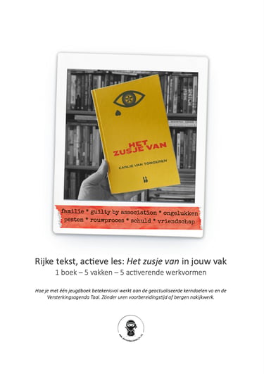 Document Rijke tekst, ac,eve les: Het zusje van in jouw vak 1 boek – 5 vakken – 5 ac-verende werkvormen
