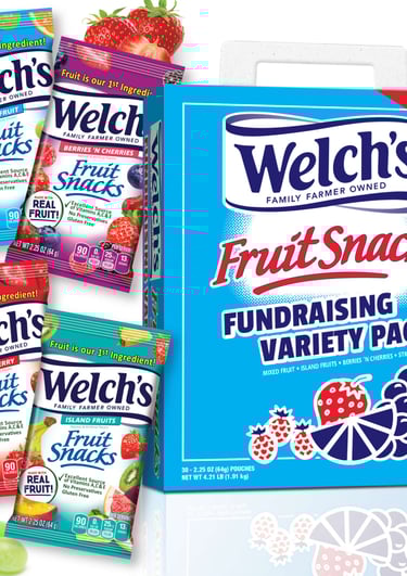 a variety of fruit snacks are shown in this picture