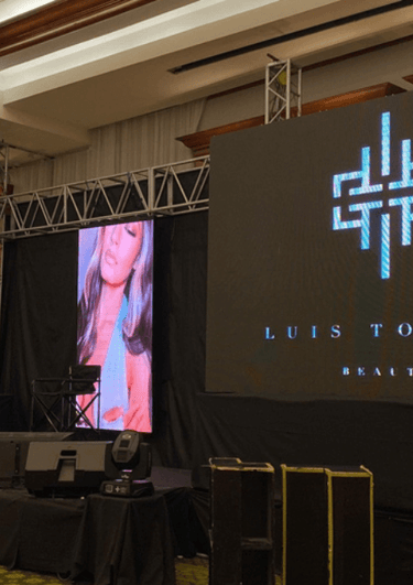 Pantalla led de evento Luis Torres
