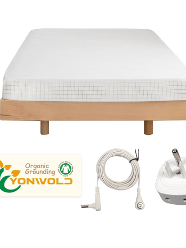 grounding sheet, earth grounding sheet for health, queen size grounding sheet, health and wellness