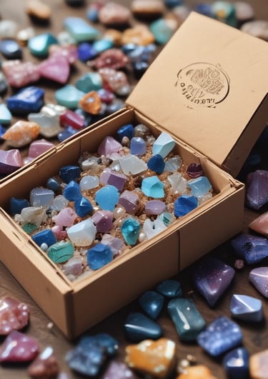 a collection of jewelry on a white surface