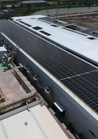 โซลาร์เซลล์สมุทรสาคร ขนาด 908.60kWp