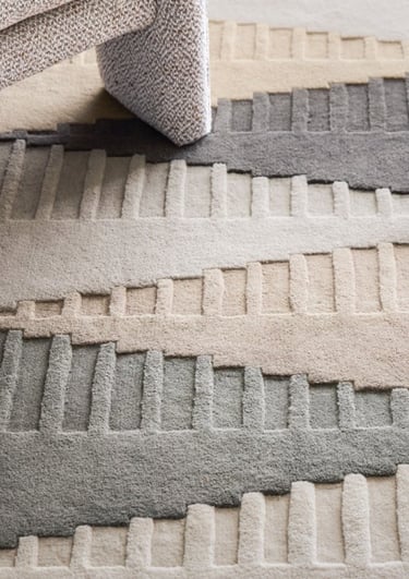 tapis modèle Arzu terrazzo maison ROMO